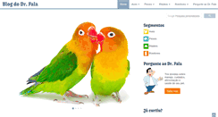 Desktop Screenshot of drfala.com.br